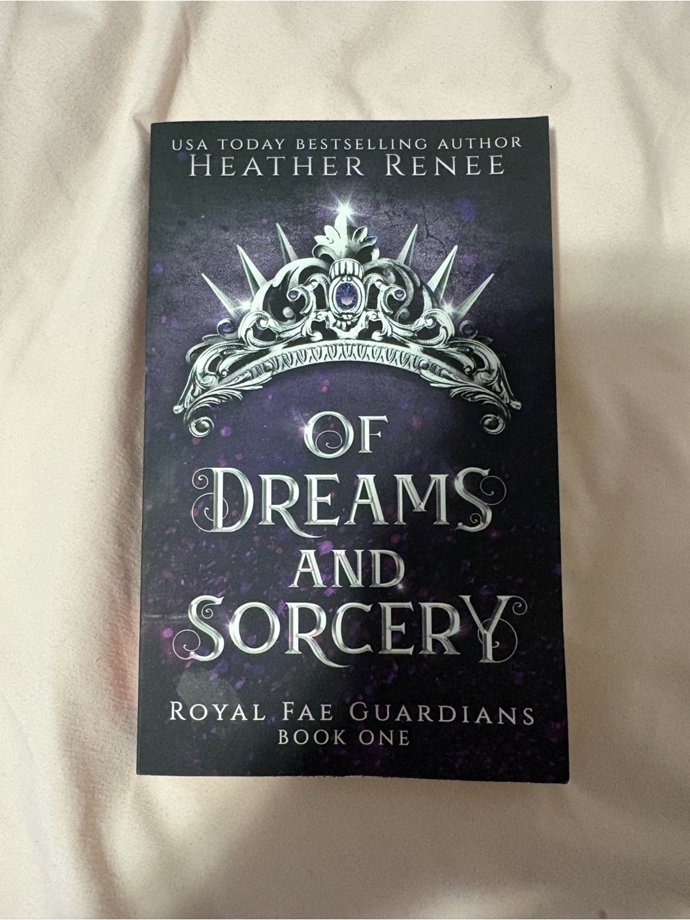 Barnes & Noble Purple & Silver 'Of Dreams and Sorcery' Coffee Table Book